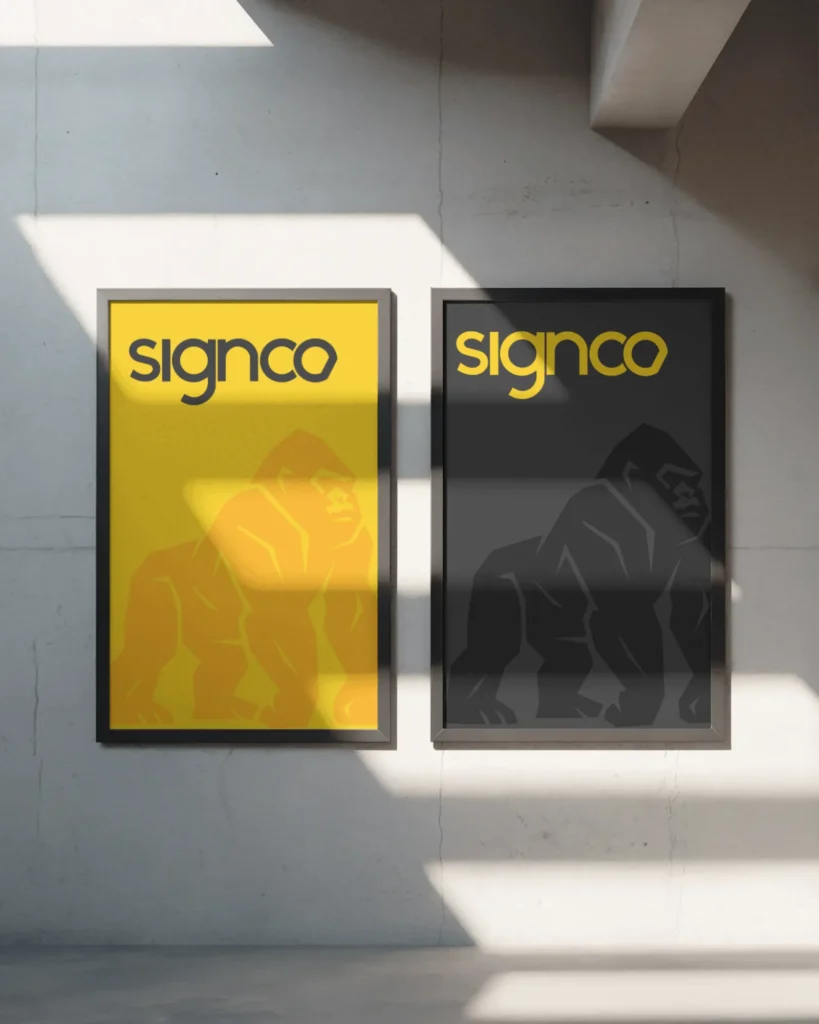 Large format posters
